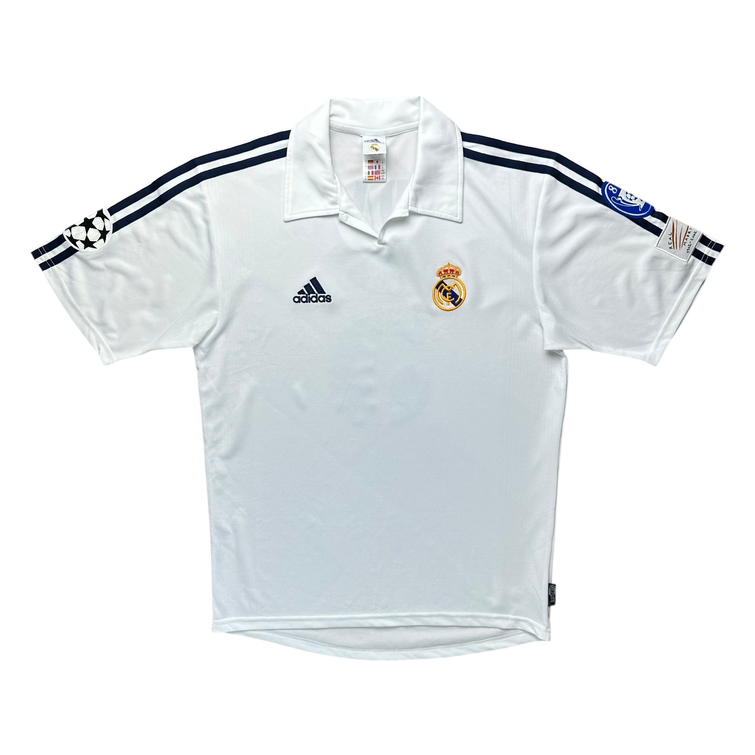 Real Madrid 2002-03 Home Shirt (S) Zidane #5